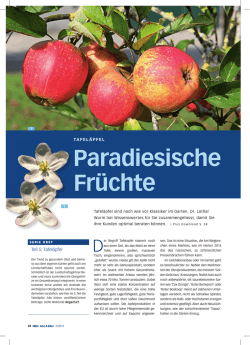 Paradiesische Fr&uuml;chte