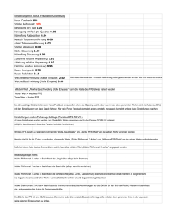 Vonb FFB Tweaks Fanatec GT3 Project Cars deutsch (Jack Spade