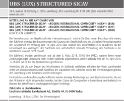 ubs (lux) structured sicav