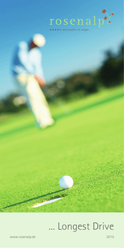 aktuellen Golf-Flyer