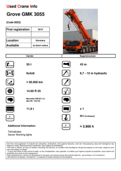 Grove GMK 3055
