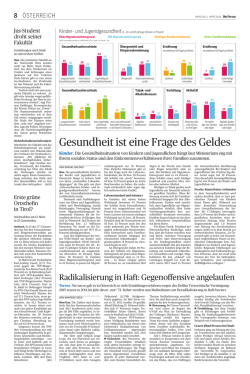 Gesundheit ist eine Frage des Geldes