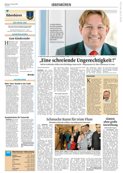 H &bdquo;Eine schreiende Ungerechtigkeit !&ldquo;