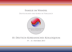 Eine kleine Geschichte der Kolloquien