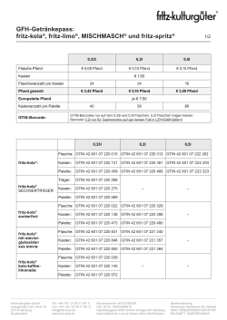 GFH-Getränkepass_D komplett.indd - Fritz-Kola