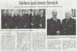 Sieben auf einen Streich - Freiwillige Feuerwehr Ilde
