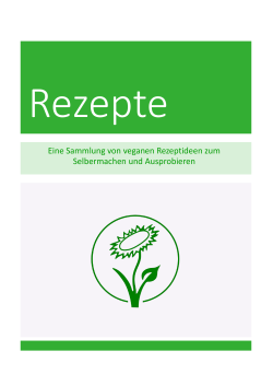 Rezepte - Greening Stuttgart