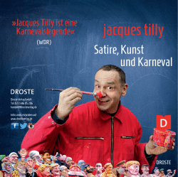 jacques tilly - DROSTE Verlag