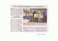 Das sind die schönsten Friedensplakate - Alexander-von