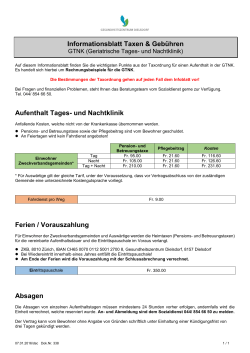 GTNK - Pflegezentrum Dielsdorf