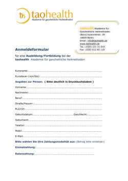 Jetzt Anmeldeformular downloaden!