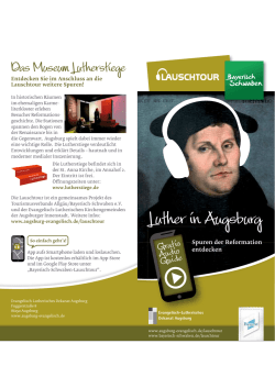 Luther in Augsburg