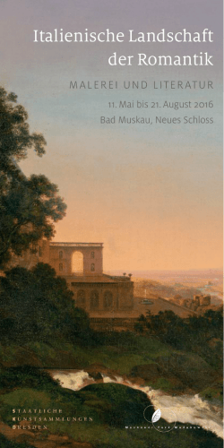 Italienische Landschaft der Romantik