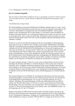 Die tief zerkl&uuml;ftete Republik