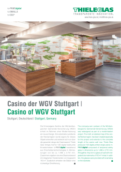 Casino der WGV Stuttgart