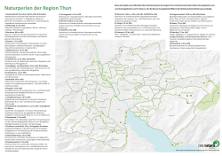 Naturperlen Region Thun
