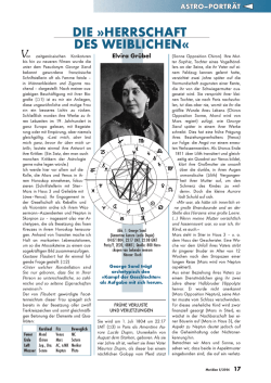DIE &raquo;HERRSCHAFT DES WEIBLICHEN&laquo;