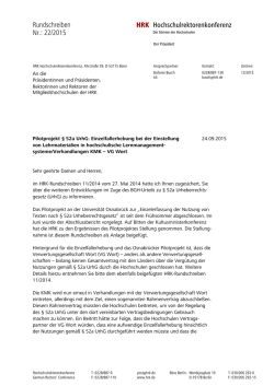 HRK Standardbrief