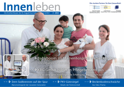 Babyboom im Marienhospital Gelsenkirchen KBG GmbH bildet in