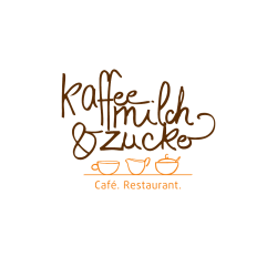 Hier klicken - Kaffee, Milch & Zucker