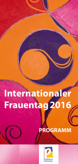 Internationaler Frauentag 2016