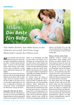 Stillen: Das Beste fürs Baby