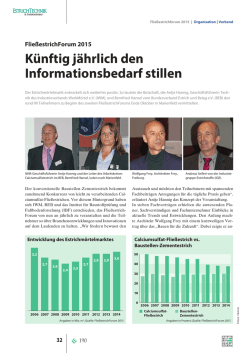 Künftig jährlich den Informationsbedarf stillen