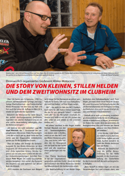 die story von kleinen, stillen helden und dem zweitwohnsitz im
