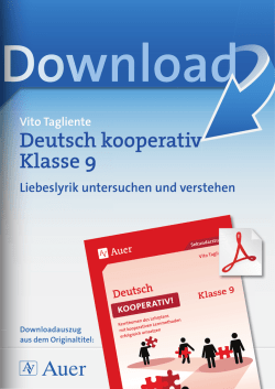 Deutsch kooperativ Klasse 9