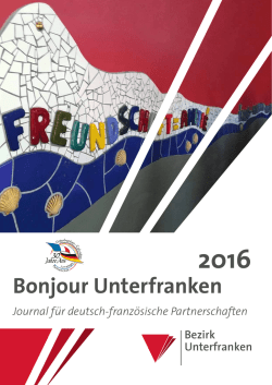 Bonjour Unterfranken - Bezirk Unterfranken