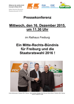 Dossier f&uuml;r die Presse