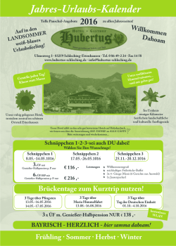 Jahres Kalender 2016 als PDF