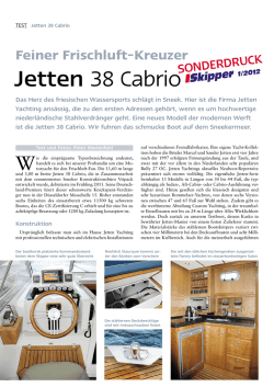 Jetten 38 Cabrio - Jetten Shipyard