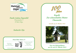 Einladung 100 Jahre Kapelle Hanemicke - Version -26.06