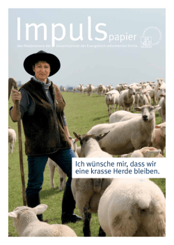 Ich w&uuml;nsche mir, dass wir eine krasse Herde bleiben.