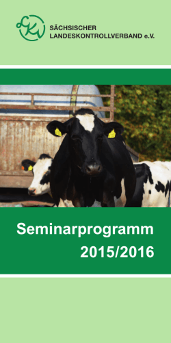 Seminarbroschüre 2015-2016 - Sächsischer Landeskontrollverband