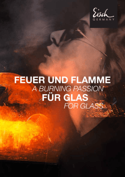 FEUER Und FLAMME F&Uuml;R GLAS FEUER Und FLAMME
