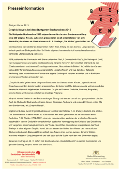 Graphic Novels bei den Stuttgarter Buchwochen 2015