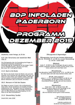 flyer.2015.12.web - BDP Infoladen Paderborn