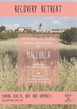 PDF Recovery Retreat Mallorca