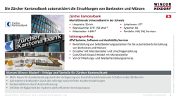 Die Z&uuml;rcher Kantonalbank automatisiert die