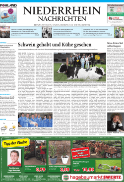 Schwein gehabt und Kühe gesehen