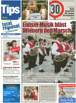 Ennser Musik bläst Wienern den Marsch
