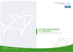 die zeit der umkehr ist gekommen