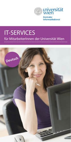 IT-Services - Zentraler Informatikdienst