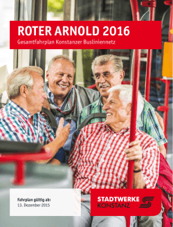 RoteR ARnold 2016 - Stadtwerke Konstanz