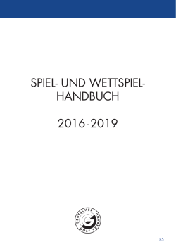 Spiel-und-Wettspielhandbuch 2016-2019