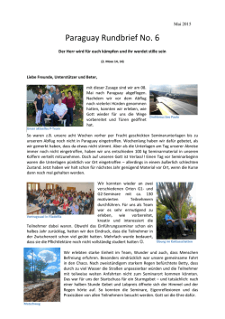 Rundbrief Nr. 6