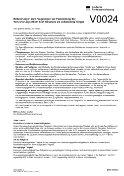 V 024 - Deutsche Rentenversicherung