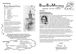 Editorales: regelm&auml;&szlig;ig &ndash; informativ